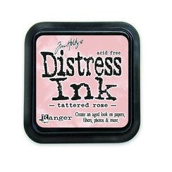 TIM20240 - Ranger Distress Inks pad - tattered rose stamp pad 240 Tim Holtz