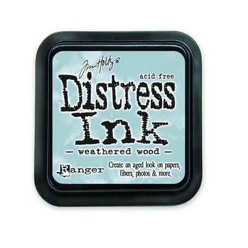 Ranger Distress Ink TIM20257 - Ranger Distress Inks pad - weathered wood stamp pad 257 Tim Holtz