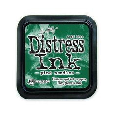 TIM21476 - Ranger Distress Inks pad - pine needles stamp pad 476 Tim Holtz