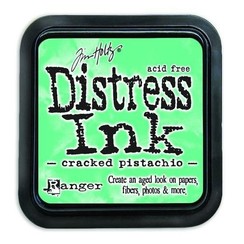 TIM43218 - Ranger Distress Inks pad - cracked pistachio 218 Tim Holtz
