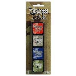 TDPK40354 - Ranger Distress Mini Ink Kit 5 0354 Tim Holtz