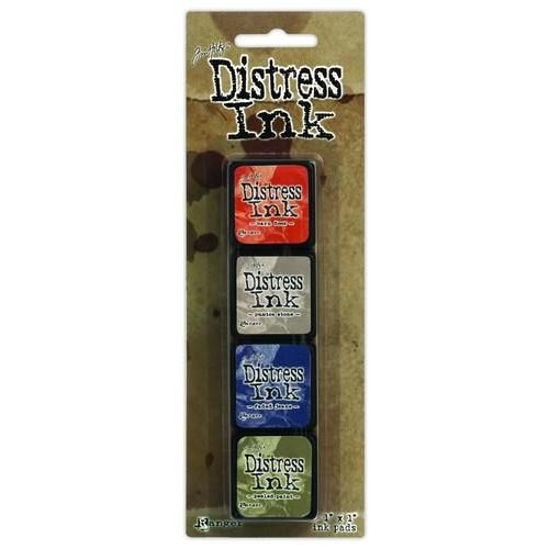 Ranger Distress Ink TDPK40354 - Ranger Distress Mini Ink Kit 5 0354 Tim Holtz