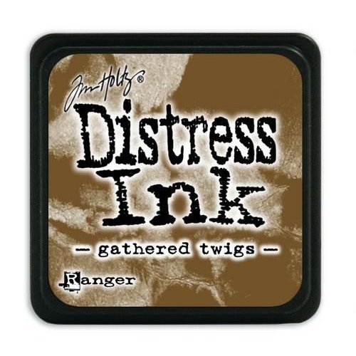 Ranger Distress Ink TDP40002 - Ranger Distress Mini Ink pad - gathered twigs 002 Tim Holtz