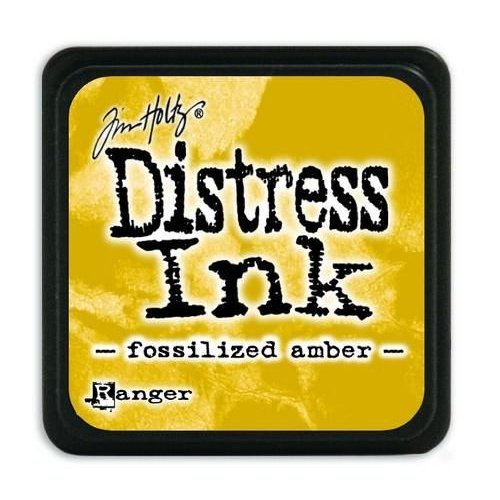Ranger Distress Ink TDP46783 - Ranger Distress Mini Ink pad - fossilized amber 783 Tim Holtz