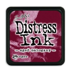 TDP39839 - Ranger Distress Mini Ink pad - aged mahogany 839 Tim Holtz