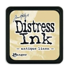 TDP39846 - Ranger Distress Mini Ink pad - antique linen 846 Tim Holtz