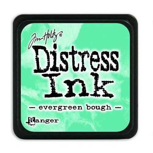 Ranger Distress Ink TDP39945 - Ranger Distress Mini Ink pad - evergreen bough 945 Tim Holtz