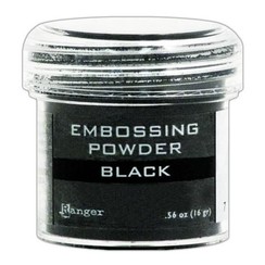EPJ37347 - Ranger Embossing Powder 34ml - black 347