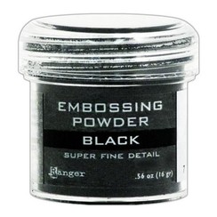 EPJ37392 - Ranger Embossing Powder 34ml - super fine black 392