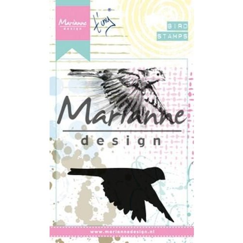 Marianne Design MM1618 - Clear Stamps Tiny's birds 1