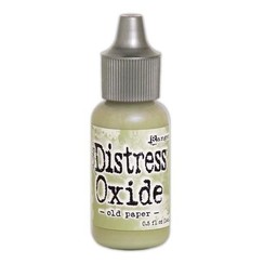 TDR57192 - Ranger Distress Oxide Re- Inker 14 ml - Old Paper 192 Tim Holtz