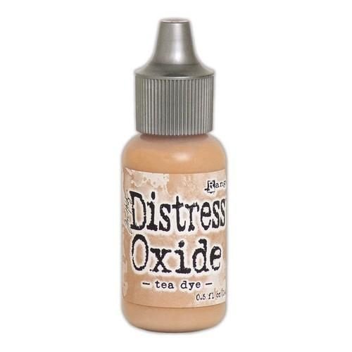 Ranger Distress Ink TDR57376 - Ranger Distress Oxide Re- Inker 14 ml - Tea Dye 376 Tim Holtz