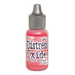 TDR57055 - Ranger Distress Oxide Re- Inker 14 ml - Festive Berries 055 Tim Holtz