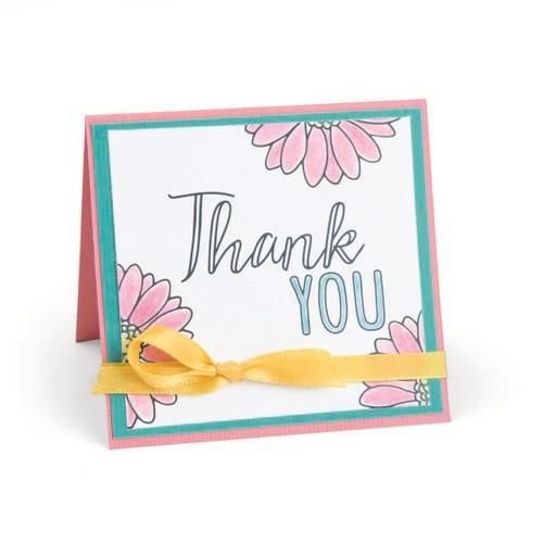 Sizzix 663602 - Sizzix Clear Stamps Hello Sunshine 2 Katelyn Lizardi