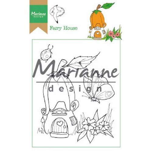 Marianne Design HT1641 - Clear Stamp Hetty's Fairy house