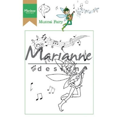 Marianne Design HT1643 - Clear Stamp Hetty's Musical Fairy