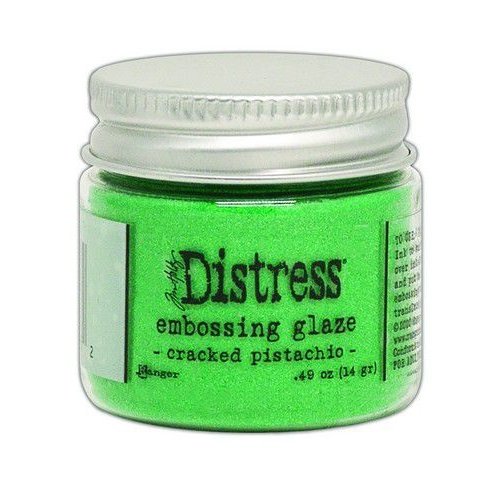 Ranger TDE70962 - Ranger Distress Embossing Glaze Cracked Pistachio 962 Tim Holtz