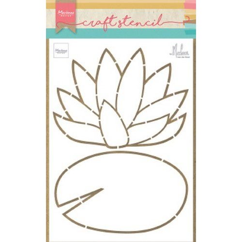 PS8072 - Craft Stencil - Waterlily by Marleen