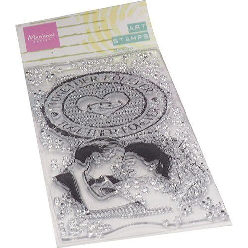 Marianne Design MM1642 - Art stamps Together forever