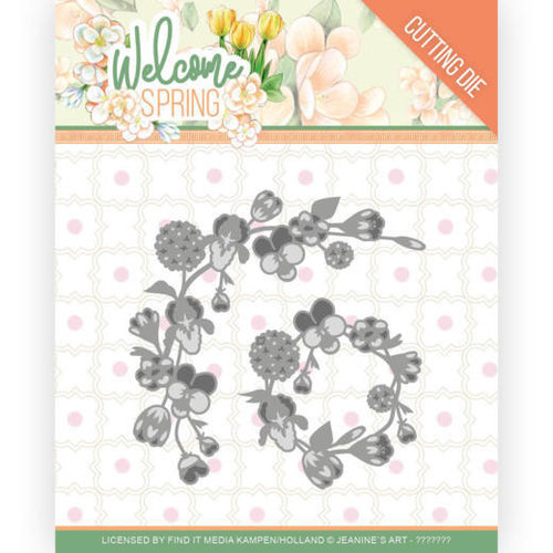 Jeanines Art JAD10115 - Mal - Jeanines Art  Welcome Spring - Spring Garland