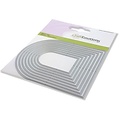 CraftEmotions CraftEmotions Mal - randen toog Card 11x9cm - 5,2 - 10,8 cm