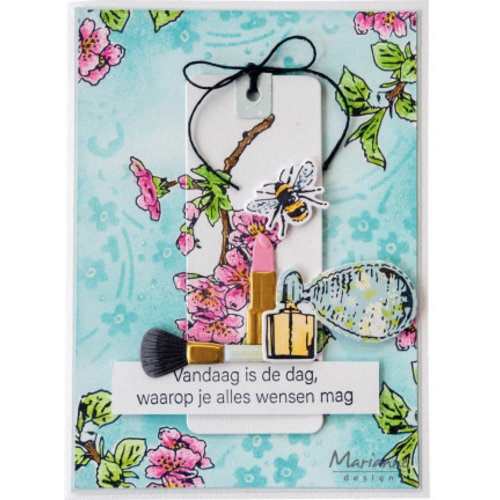 Marianne Design TC0881 - Tinys Bloesem stempel en mal set