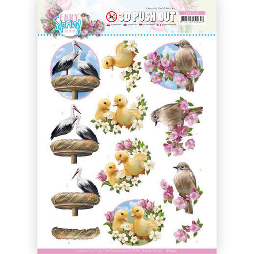 Amy Design SB10540 - Uitdrukvel -  Amy Design - Enjoy Spring - Birds