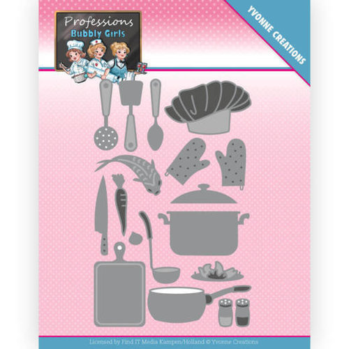 Yvonne Creations YCD10236 - Mal - Yvonne Creations - Bubbly Girls - Professions - Kitchen Staff