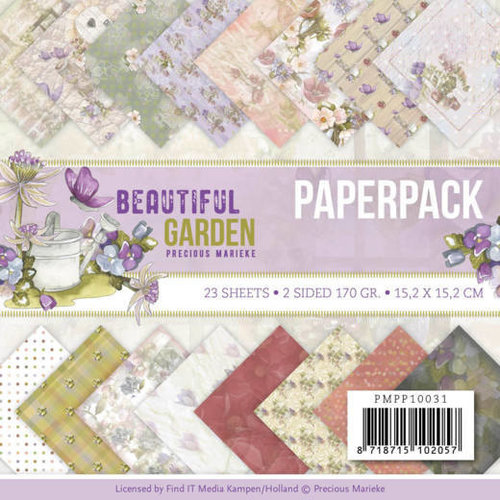 PMPP10031 - Papierpak - Precious Marieke - Beautiful Garden