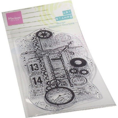 Marianne Design MM1644 - Art stamps – Vliegtuig