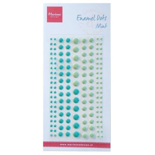 Marianne Design PL4519 - Enamel dots - two mint