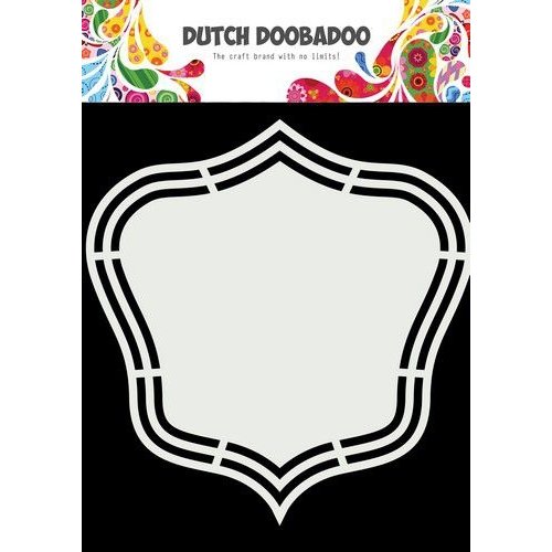 Dutch Doobadoo Dutch Doobadoo Dutch Shape Art Wilma A5 470.713.209 15,5x14,8cm