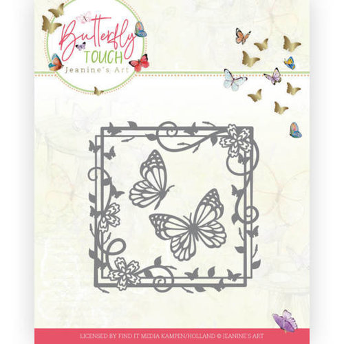 Jeanines Art JAD10122 - Mal - Jeanines Art - Butterfly Touch - Butterfly Square