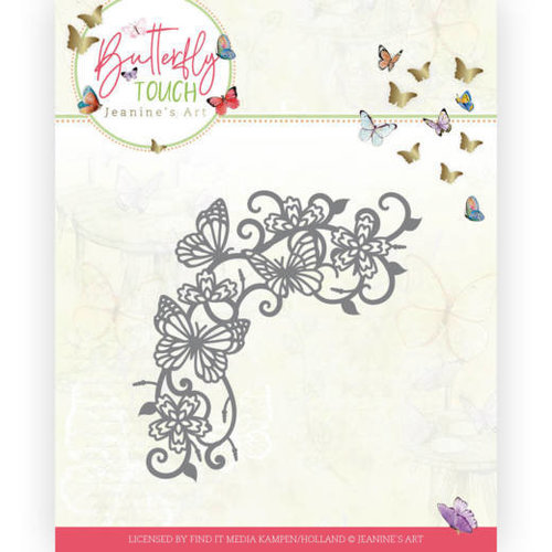 Jeanines Art JAD10124 - Mal - Jeanines Art - Butterfly Touch - Swirls and Butterflies