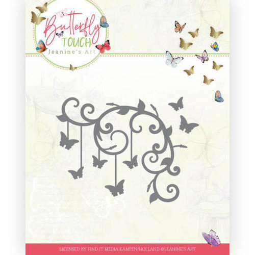 Jeanines Art JAD10125 - Mal - Jeanines Art - Butterfly Touch - Butterfly Corner