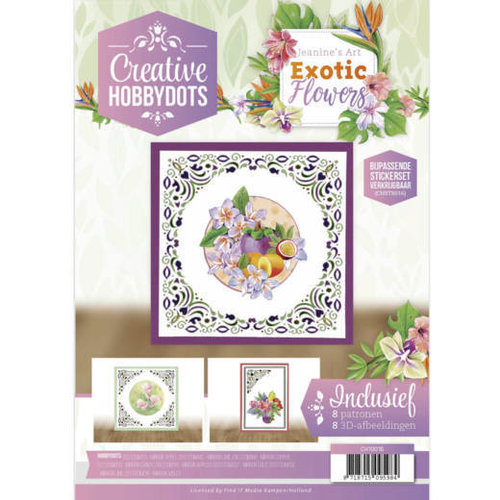 Jeanines Art CH10016 - Creative Hobbydots 16 - Jeanines Art - Exotic Flowers