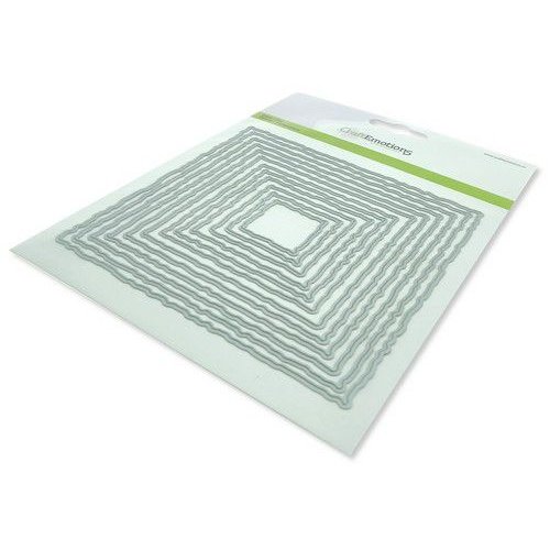 CraftEmotions CraftEmotions Big Nesting Die - deckle vierkanten Card 150x160 - 13,1cm