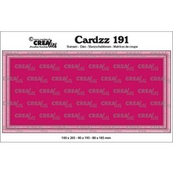 Crealies Cardzz no 191 Slimline K CLCZ191 max.10x20,5cm