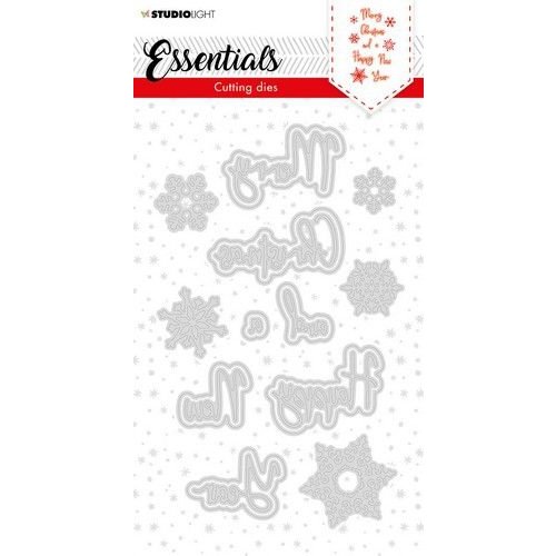 Studio Light Studio Light Cutting Die Christmas Essentials nr.60 (ENG) SL-ES-CD60 105x170mm