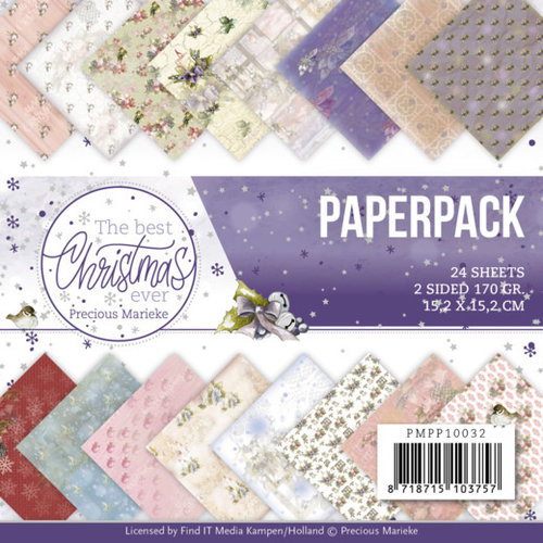 Precious Marieke PMPP10032 - Papierpak - Precious Marieke - The Best Christmas Ever