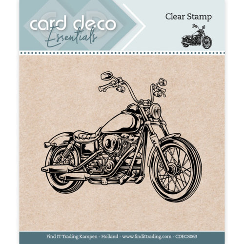 Card Deco CDECS063 - Card Deco Essentials - Clear Stamps - Motor