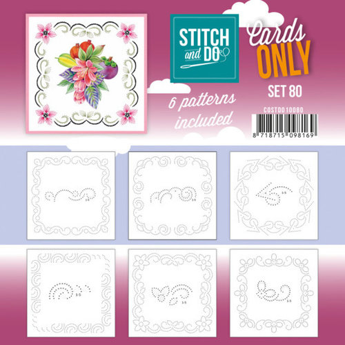 COSTDO10080 - Stitch and Do - Cards Only Stitch 4K - 80