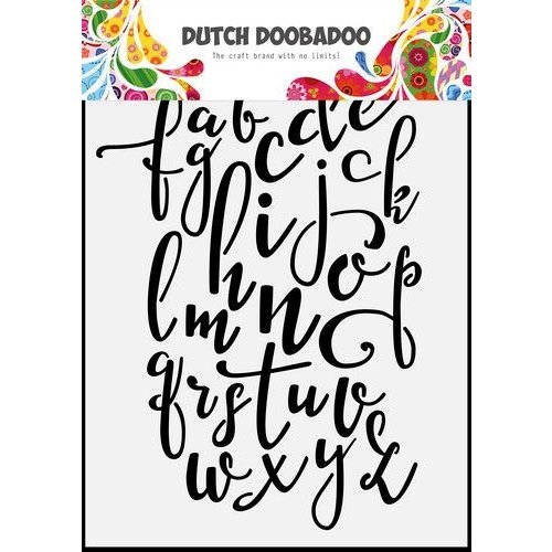 Dutch Doobadoo Dutch Doobadoo Mask Art A4 Alfabet 470.784.036 297x210mm