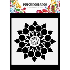 Dutch Doobadoo Dutch Mask Art Doodle Mandala 2 470.784.035 148x148mm