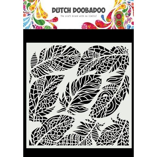 Dutch Doobadoo Dutch Doobadoo Dutch Mask Art veren 470.784.030 150x150mm
