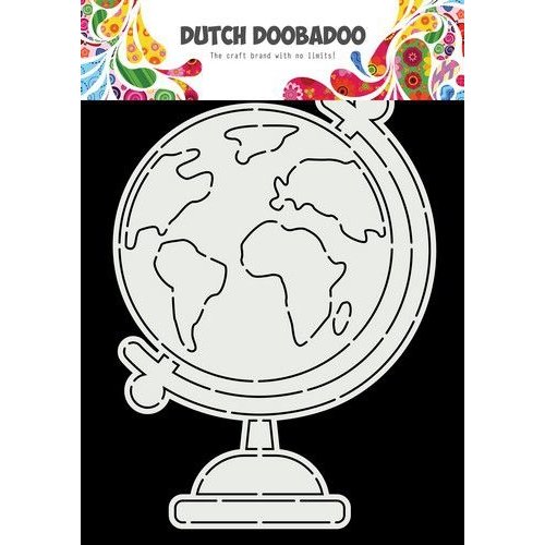 Dutch Doobadoo Dutch Doobadoo Card Art Wereldbol A5 470.784.026