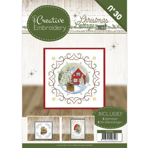 CB10030 - Creative Embroidery 30 - JA - Christmas Cottage