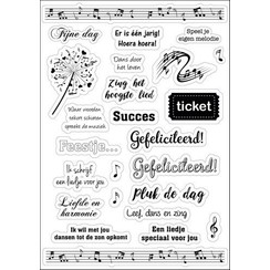 Joy! Crafts Joy! Design Stickers - Muziek 6015/0001 A5