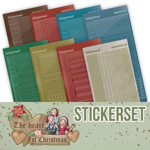 CHSTS019 - Creative Hobbydots Stickerset 19 - Yvonne Creations - The Heart of Christmas