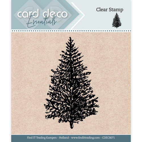 Card Deco CDECS071 - Card Deco Essentials - Clear Stamps - Christmas Tree